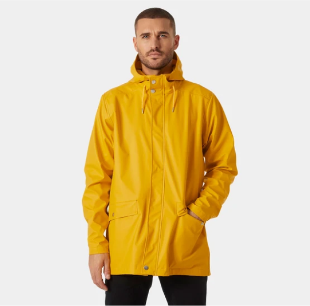 trending moss raincoat jackets